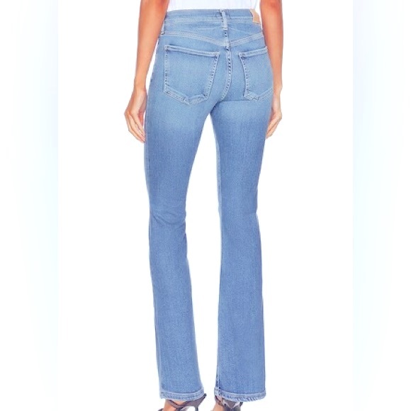 Citizens of Humanity Isola Flare 32 / 14 Soft Stretch High Rise Denim Jeans - Picture 5 of 9